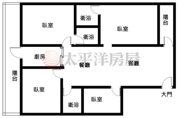 同安美寓四房,台北市中正區同安街