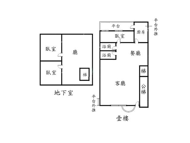 榮星濱江1樓+B1,台北市中山區龍江路