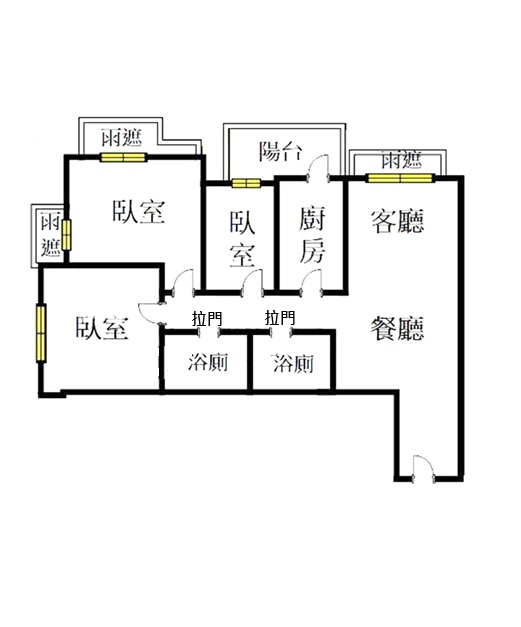 帝國花園三房車位宅,新北市板橋區華江一路
