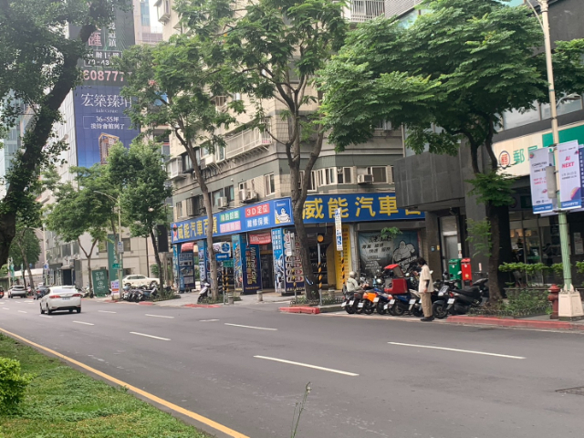 建國北路大面寛三角窗店面,台北市中山區建國北路二段